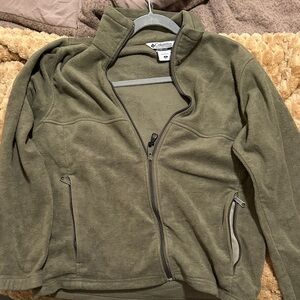 Columbia Forest Green Fleece Jacket